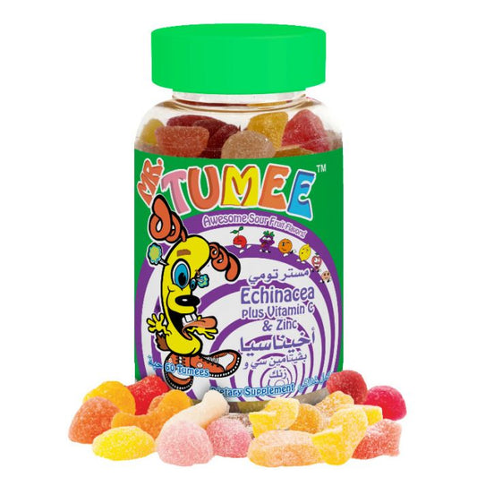 Mr.Tumee Echinacea Plus Vitamin C & Zinc Gummies - 60 Pieces