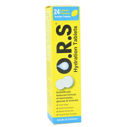 Ors Soluble Tablets Lemon/Black Currant Flavour 24 S