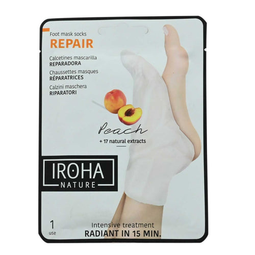 IROHA 0436 FOOT REPAIR PEACH GLOVEES 25ML - Makkah Pharmacy