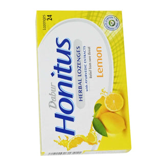 Dabur Honitus Herbal Lozenges Lemon 24s