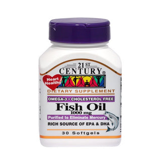 21St Century Fish Oil 30S 1000Mg