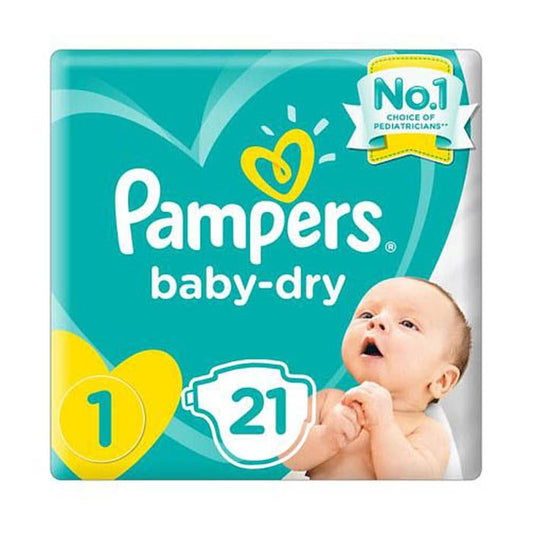 Pampers New Born Rash Protection Size 1, 2-5KG, 21's