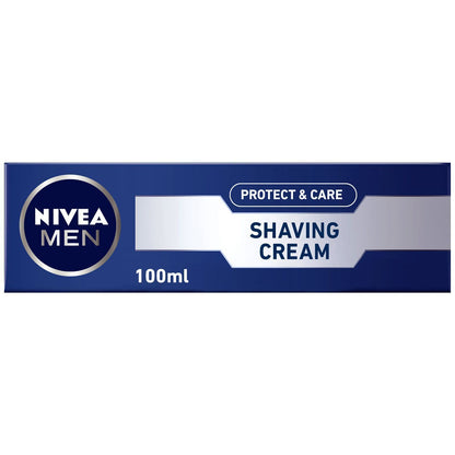 Nivea Men Protect & Care with Aloe Vera Shaving Cream, 100ml - Makkah Pharmacy
