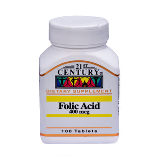 21St Century Folic Acid 400 100S