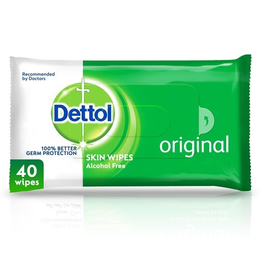 Dettol Anti-Bacterial Wipes 40S