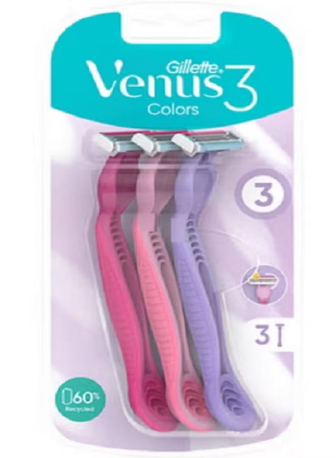 Gillette Simply Venus 3 Plus Disposable Razor 3's 28846