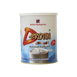 D PROTIN VANILLA 400G - Makkah Pharmacy