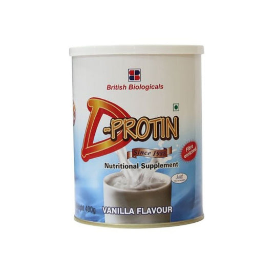 D PROTIN VANILLA 400G - Makkah Pharmacy