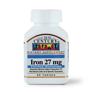 21st Century Iron 27 mg Tablets 30s