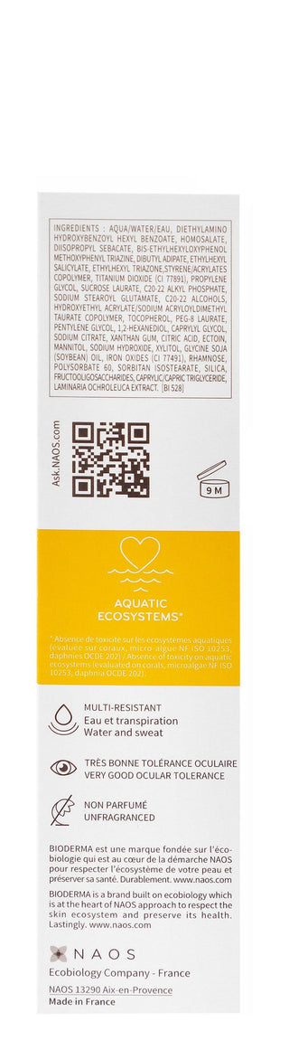 Bioderma Photoderm Water-Resistant Tinted Sunscreen Moisturizing Facial Sunscreen for Sensitive Skin SPF100 Very Light, 40ml - Makkah Pharmacy
