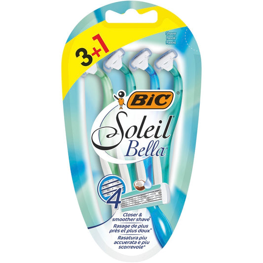 Bic Soleil Bella Disposable Razor 4 Pieces