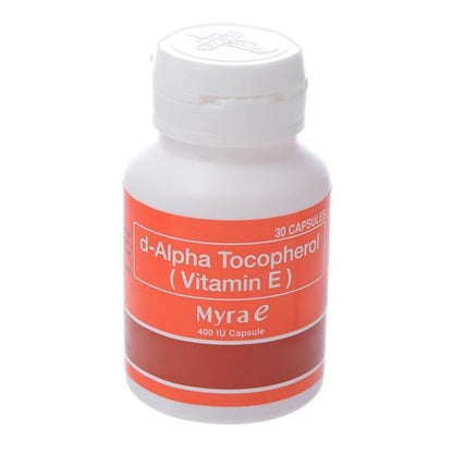 Myra E 400 IU Vitamin E Supplement, 30 Capsules - Makkah Pharmacy