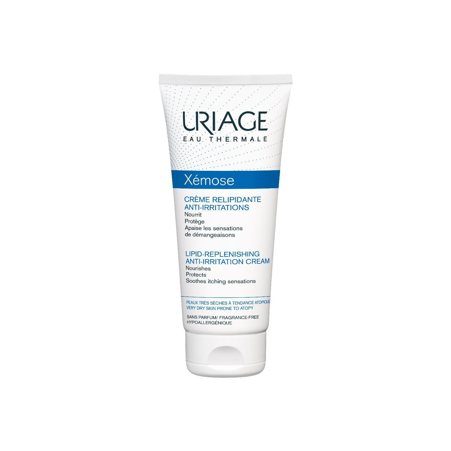 Uriage Eau Thermale Xemose Hypoallergenic Non-Greasy Lipid Replenishing Anti-Irritation Cream for Dry Skin - fragrance free - Makkah Pharmacy