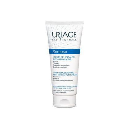 Uriage Eau Thermale Xemose Hypoallergenic Non-Greasy Lipid Replenishing Anti-Irritation Cream for Dry Skin - fragrance free - Makkah Pharmacy