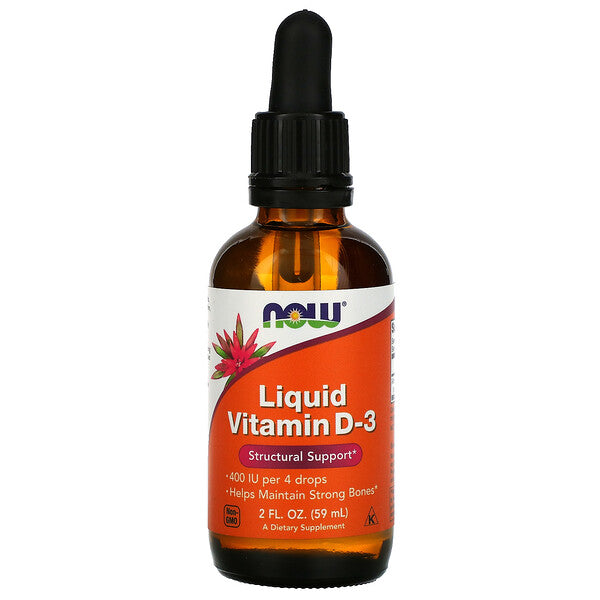 Now Liquid Vit D-3 2.Oz