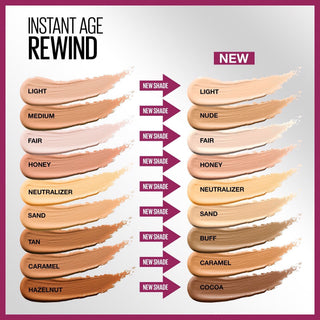 Maybelline Instant Age Rewind Eraser Multi-Use Concealer Light 01, 6.8ml - Makkah Pharmacy