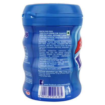 Mentos Pure Fresh Sugar Free Fresh Mint Chewing Gum, 56g - Makkah Pharmacy
