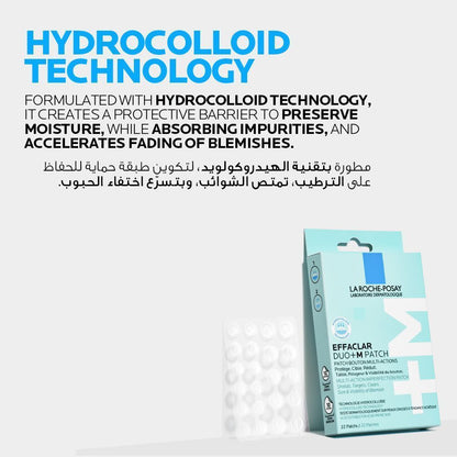 La Roche-Posay Effaclar Duo+M Pimple Patches For Blemish and Acne Prone-Skin, 22 Patches - Makkah Pharmacy