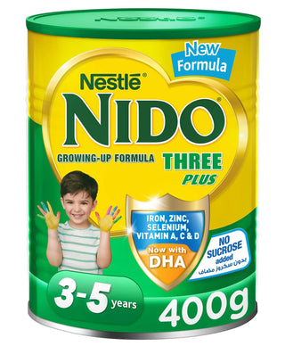 Nestle Nido Three Plus Dha - 400 Grams