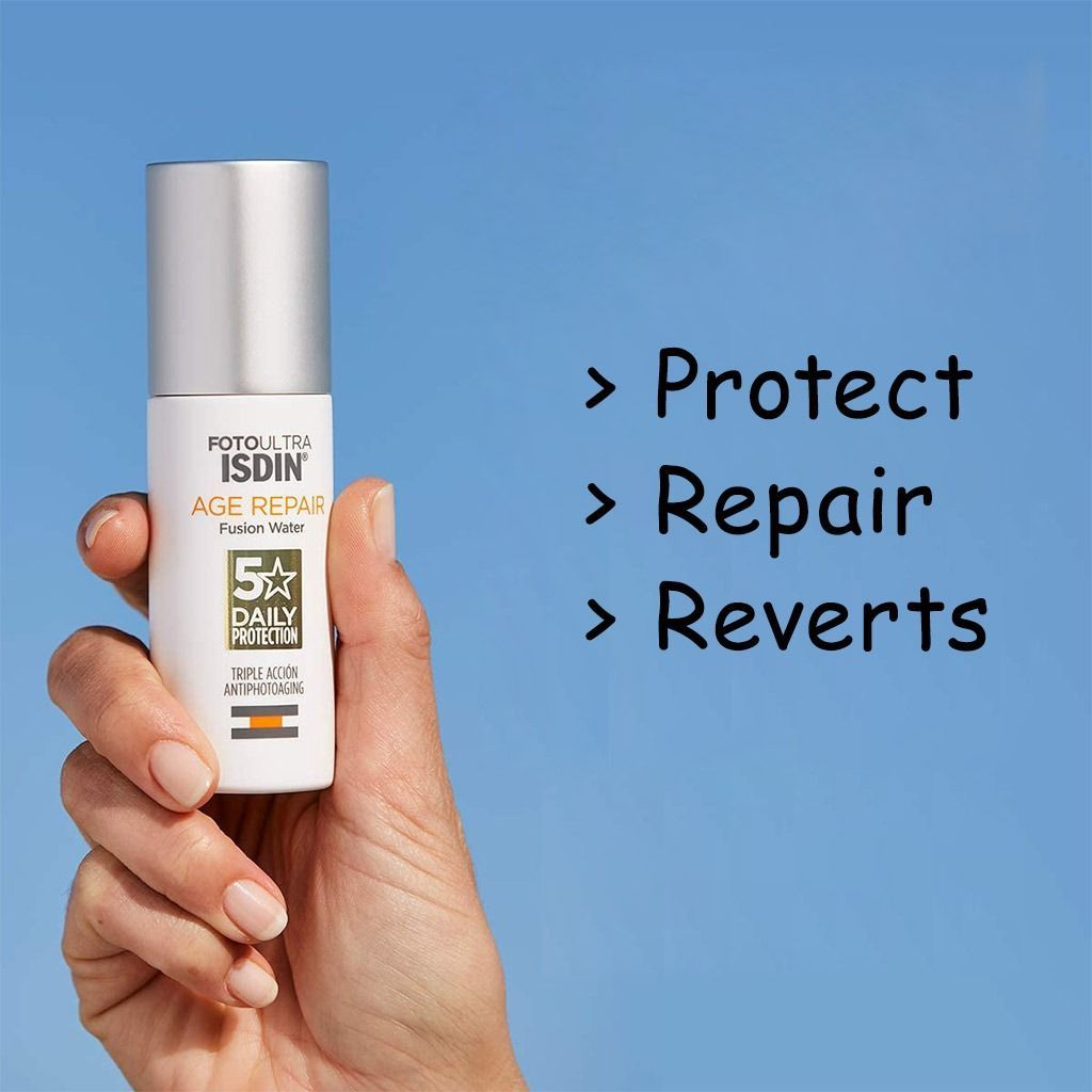 Isdin Foto Ultra Uv Care Age Repair Fluid Spf 50+ 50Ml - Makkah Pharmacy