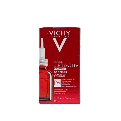 Vichy Liftactiv Specialist B3 Anti Aging Serum for Dark Spots & Wrinkles with Niacinamide, 30ml - Makkah Pharmacy