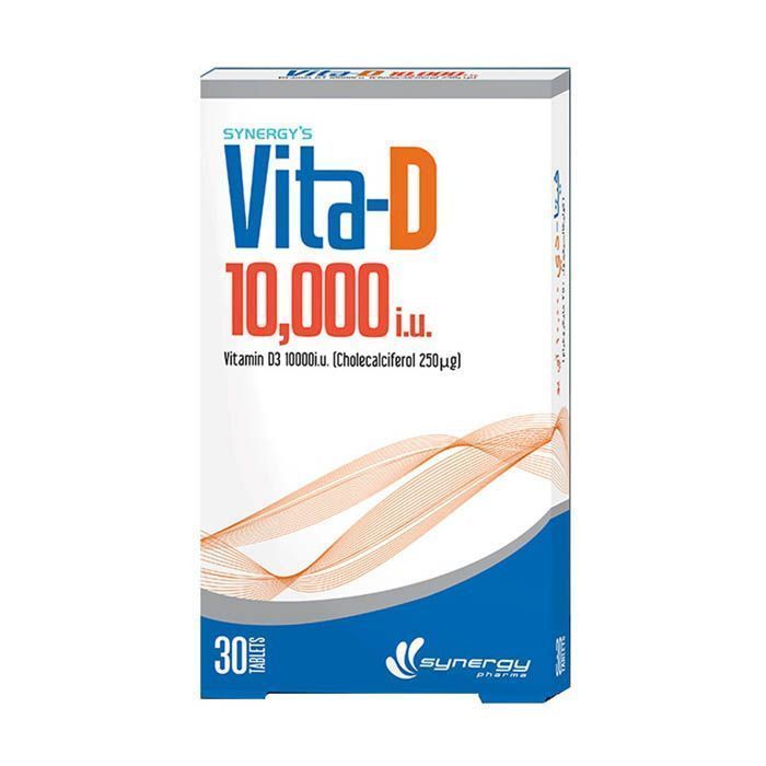 Vita D 10000iu tab 30s - Makkah Pharmacy