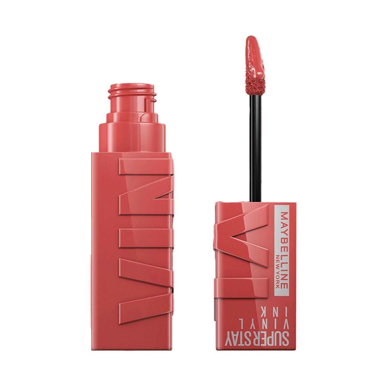 Maybelline Super Stay Vinyl Ink Liquid Lipstick Peachy 15, 1 Piece - Makkah Pharmacy