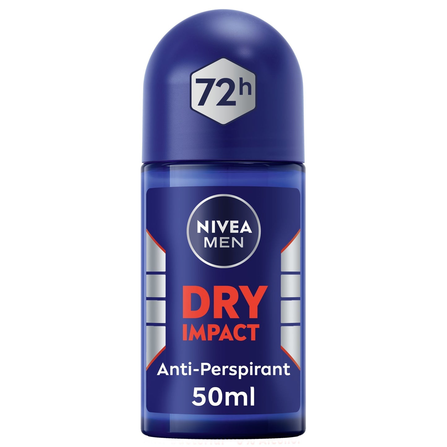 Nivea Dry Impact Antiperspirant Deodorant Roll-On for Men, 50ml - Makkah Pharmacy