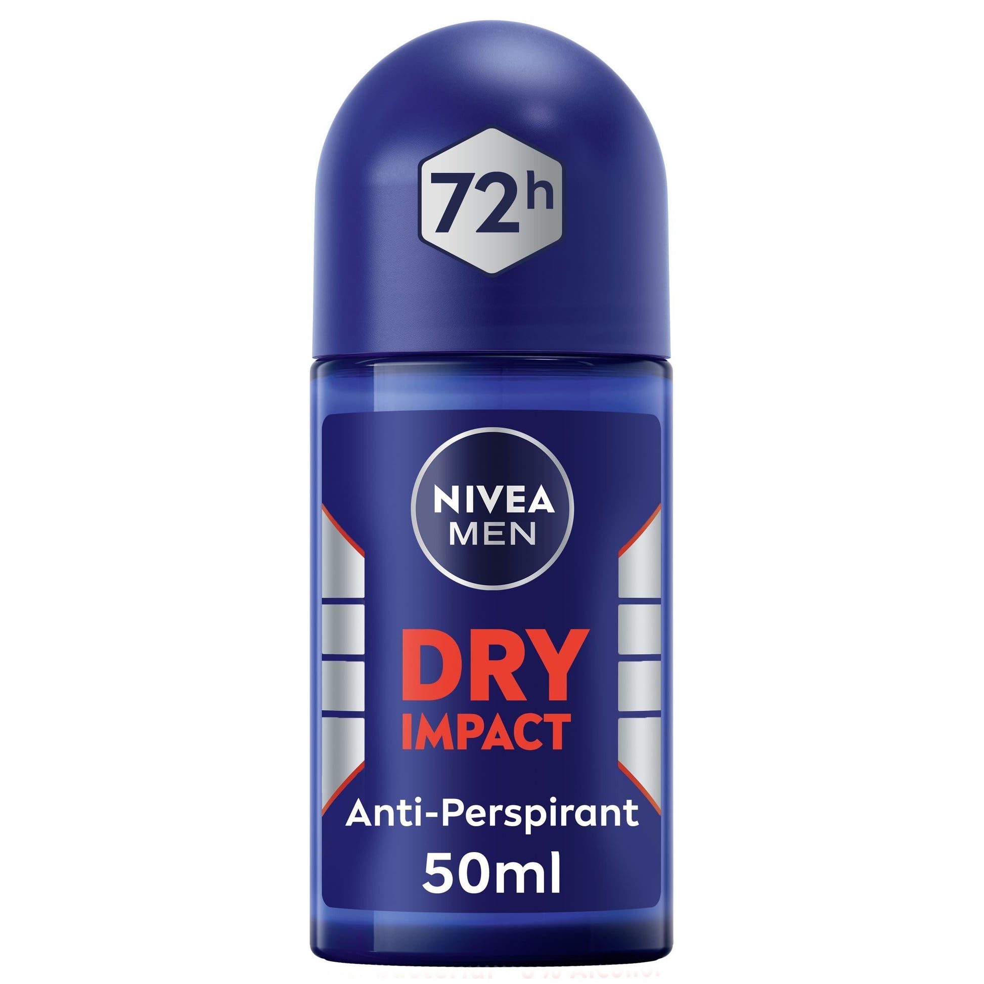 Nivea Dry Impact Antiperspirant Deodorant Roll-On for Men, 50ml - Makkah Pharmacy