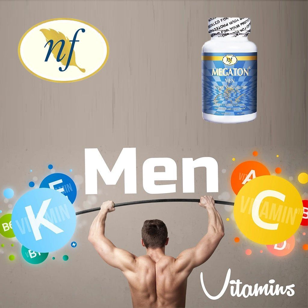 Nf Megaton Super Multivitamin Supplement for Men, 60 Tablets