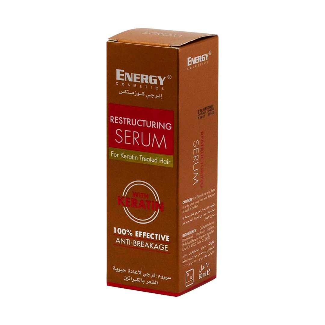 Energy Cosmetics Restructuring Serum with Keratin, 60ml - Makkah Pharmacy