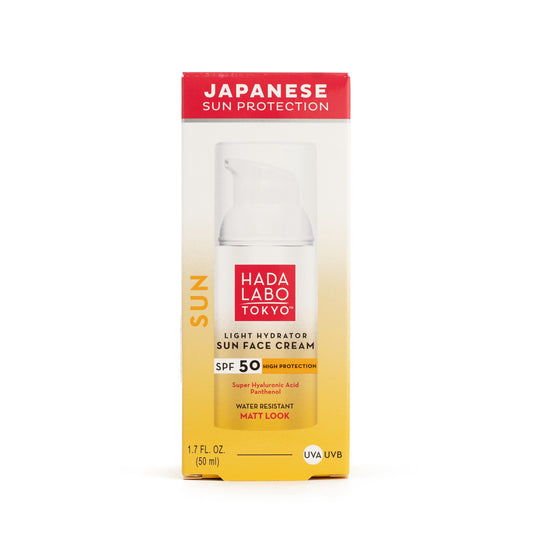 Hada Labo Tokyo Light Hydrator Sun Face Cream SPF50+ Matt Look 50ml