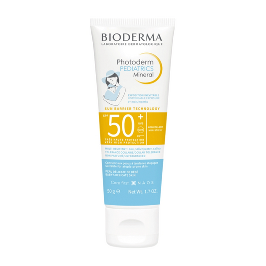Bioderma Photoderm Pediatrics Mineral SPF 50+, 50ml - Makkah Pharmacy