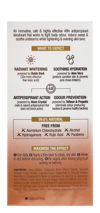 Beesline Whitening Arabian Oud Roll-On Deo, 2x50ml - Makkah Pharmacy