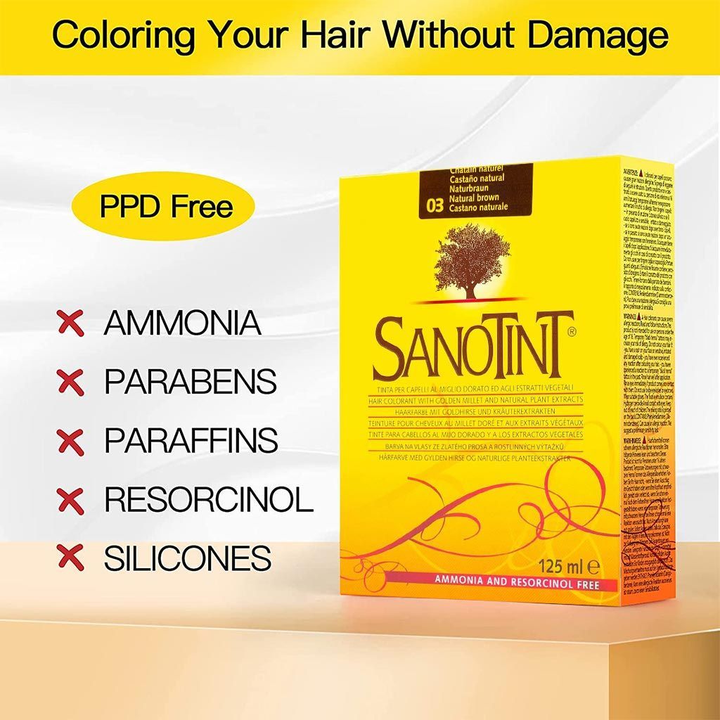 Sanotint Classic Natural Brown 125 ML