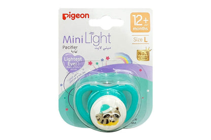 Pigeon Mini Light Green Large Pacifier (12+ Months), 1 Piece - Makkah Pharmacy