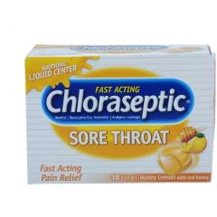 Chloraseptic Lozenges Honey Lemon 18'S