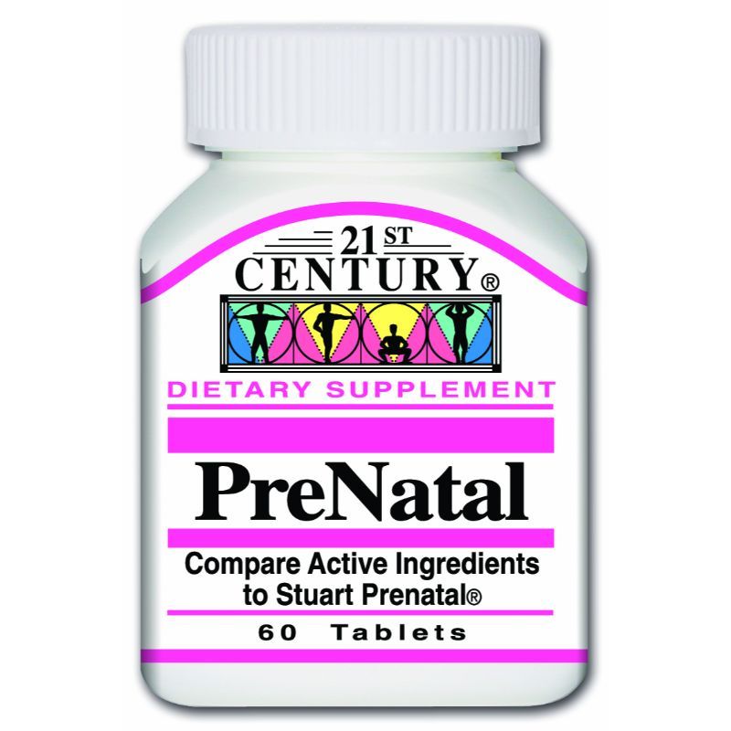 21st Century Prenatal Tablets 60's