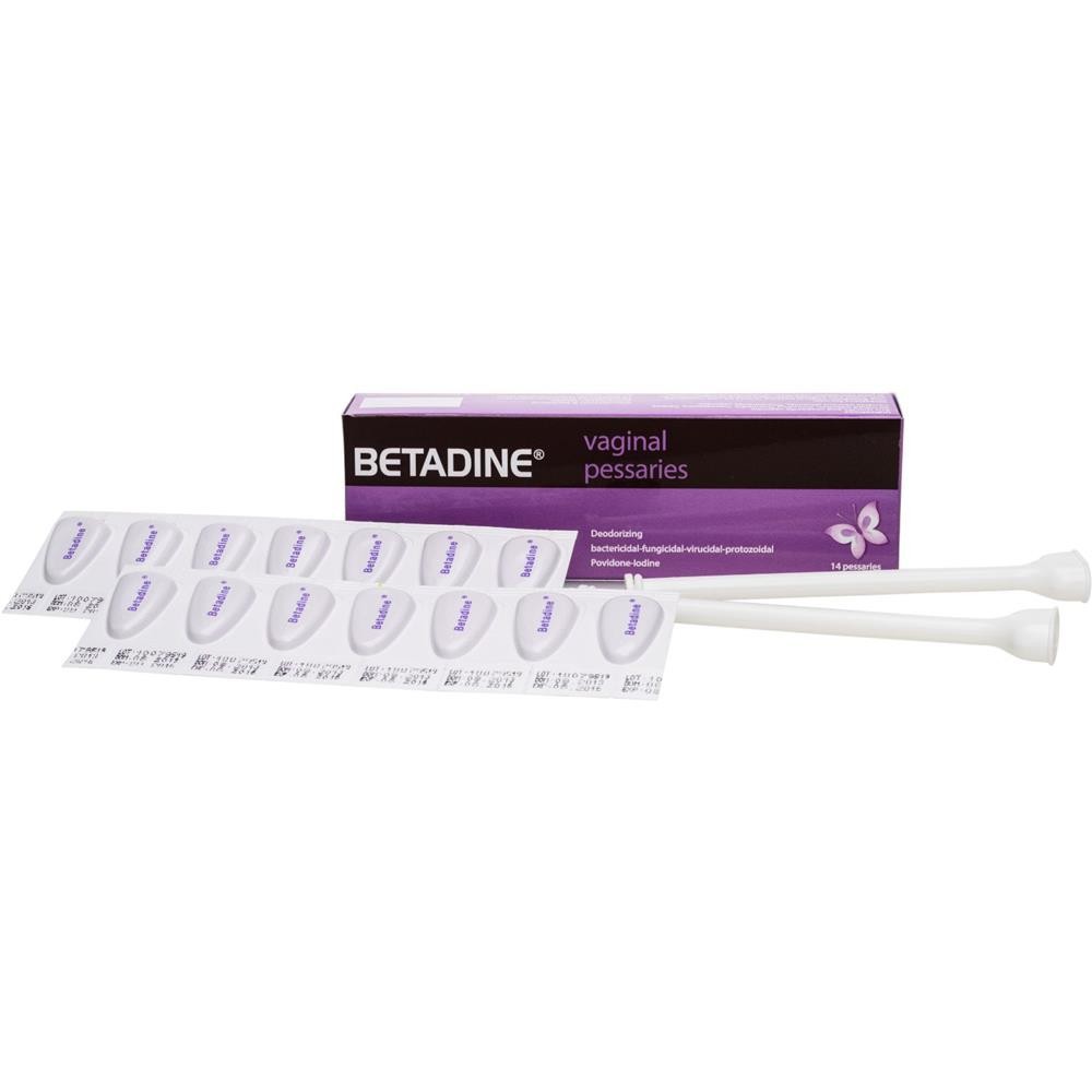 Betadine Vaginal Pessaries 14'S