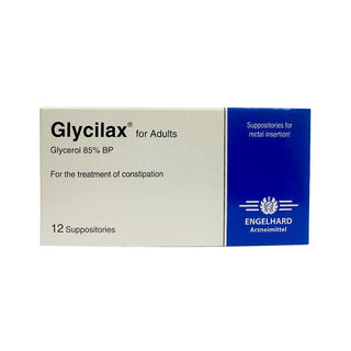 Glycilax Adult Suppositories 12s
