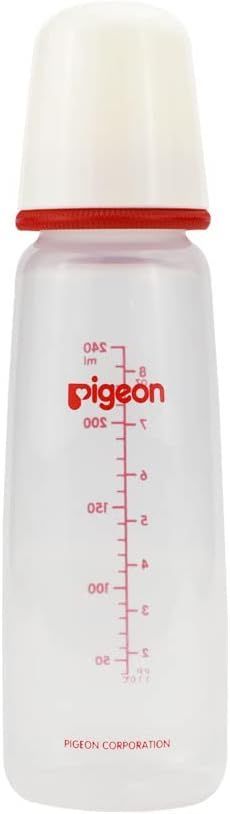Pigeon Peristaltic Nursing Bottle Plastic with Handle, 240ml