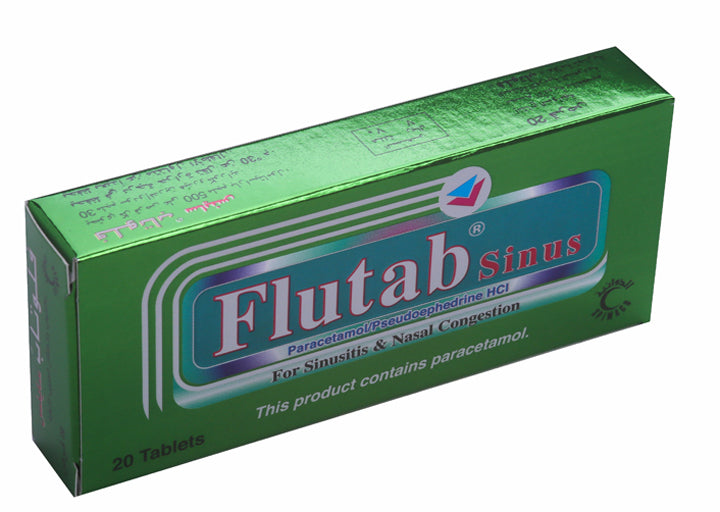 Flutab Sinus Tablets 20's