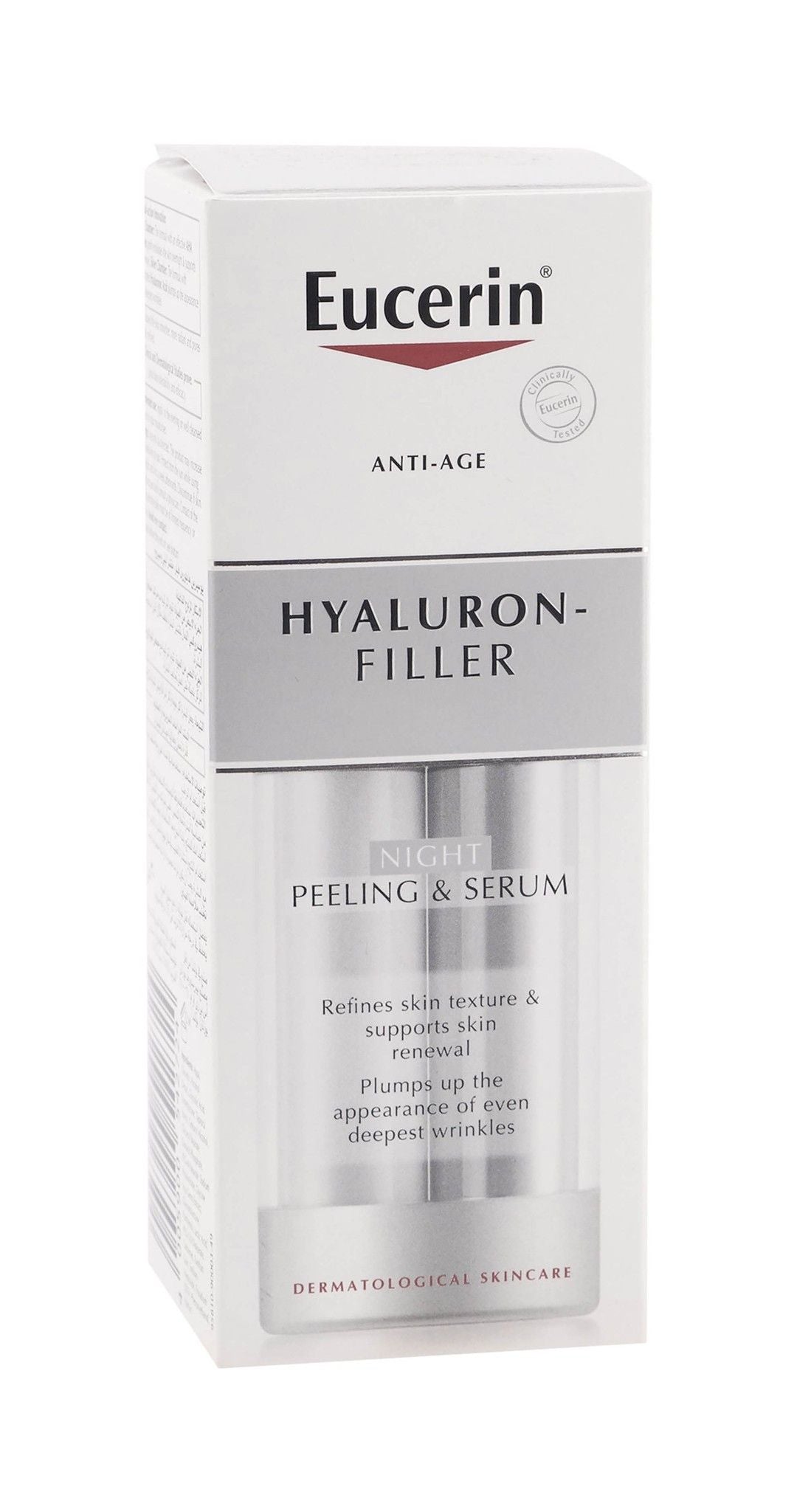 Eucerin Hyaluron-Filler Anti-Aging Night Peeling & Serum, 30ml - Makkah Pharmacy