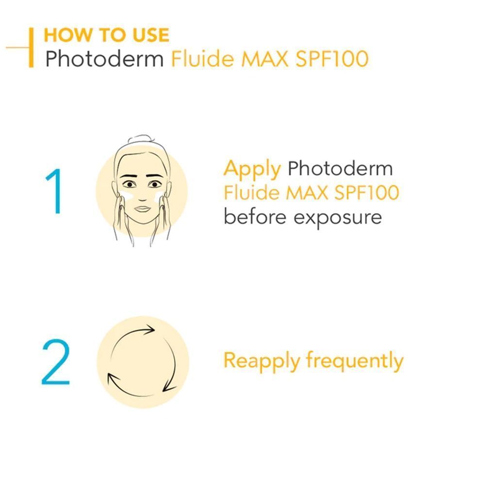 Bioderma Photoderm Fluide SPF100 Claire Light Moisturizing Foundation, 40ml - Makkah Pharmacy