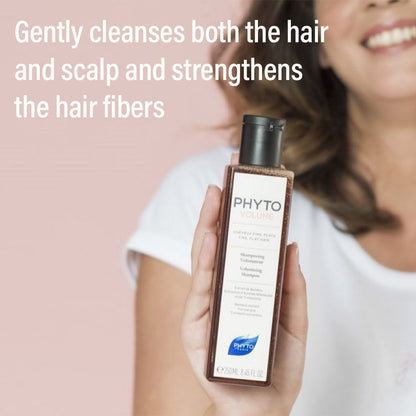 Phyto Paris Volumizing Shampoo with Bamboo, Yarrow & Tormentil Extraction for Fine & Flat Hair, 250ml