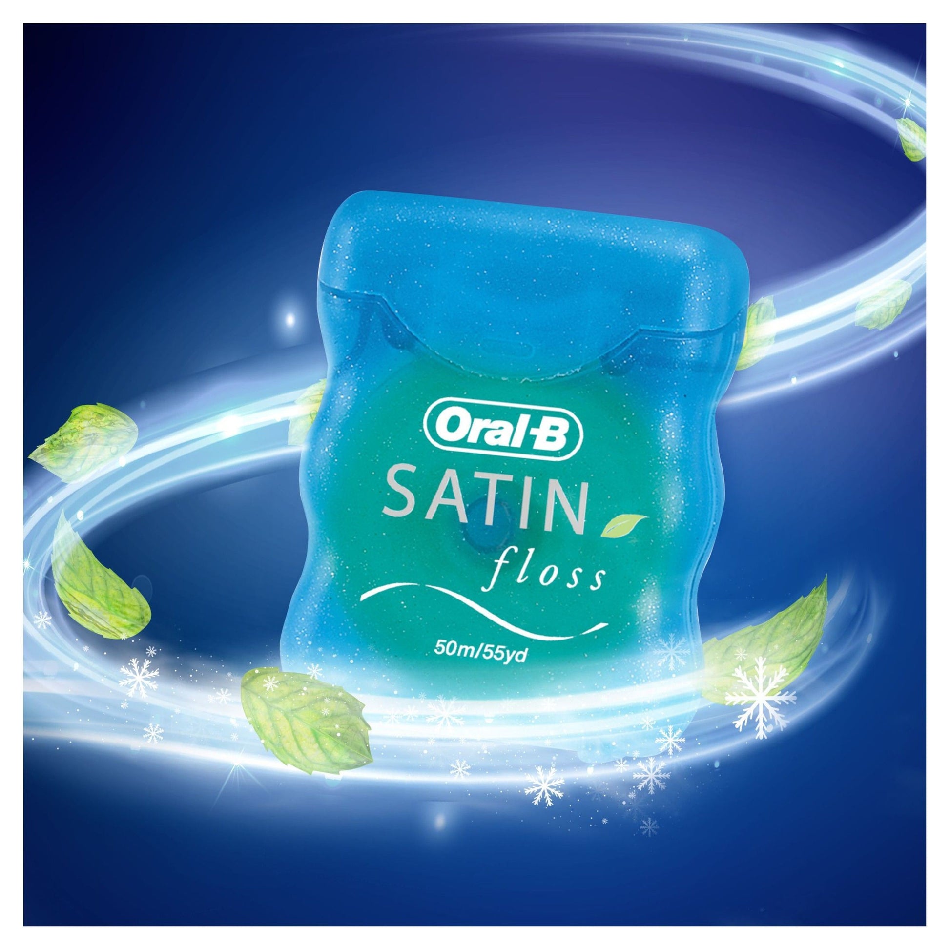 Oral-B Satin 25m Dental Floss Mint Flavor, 1 Piece