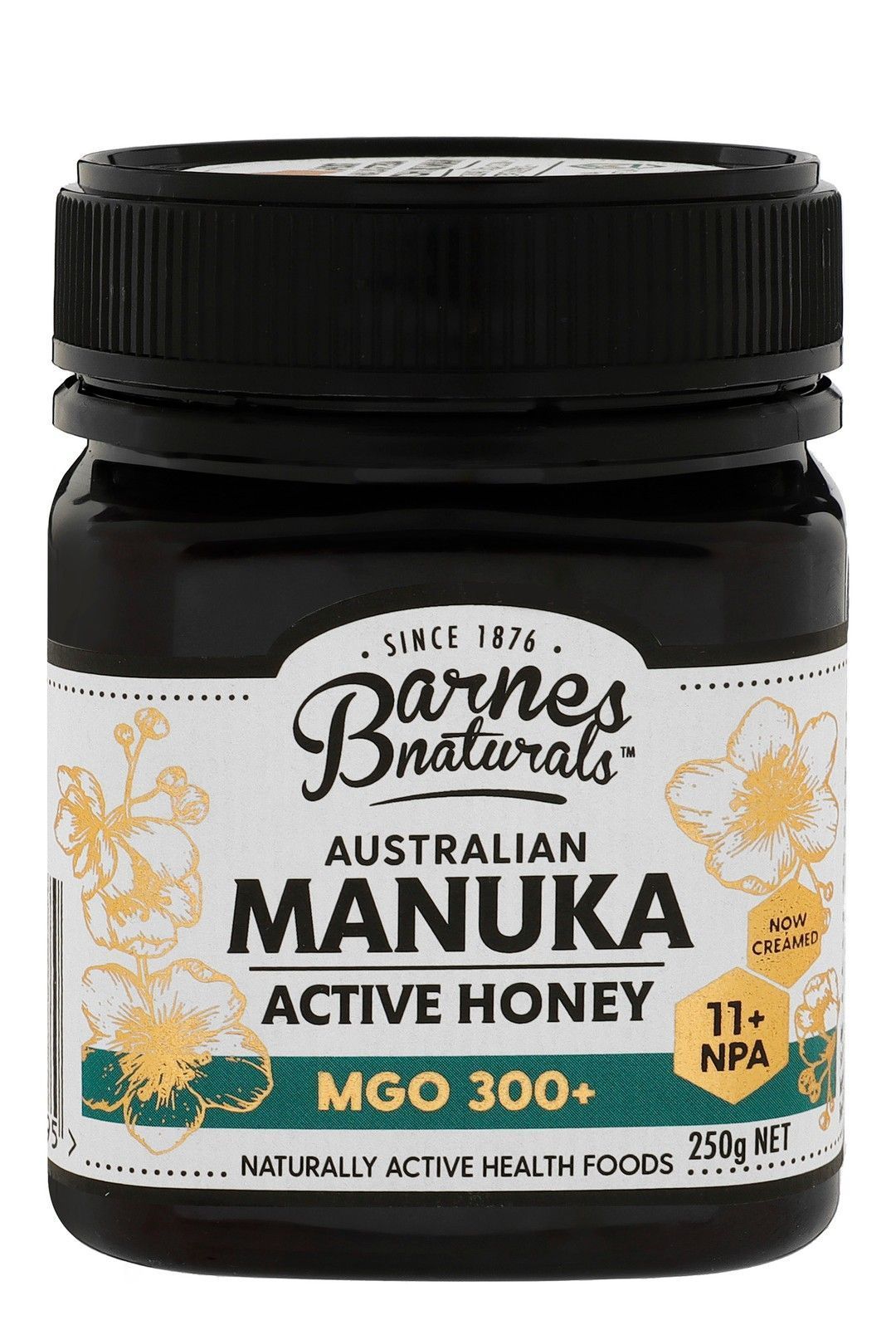 Barnes Naturals Australian Manuka Active Honey, 250g - Makkah Pharmacy
