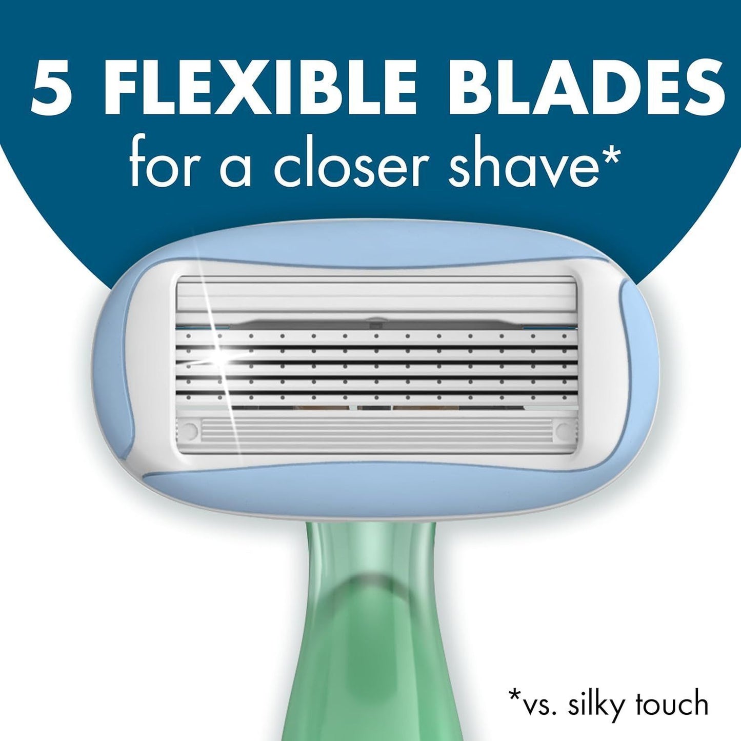 Bic Soleil Escape 5-Blade Jasmine & Eucalyptus Scented Women's Razor, 2 Pieces - Makkah Pharmacy