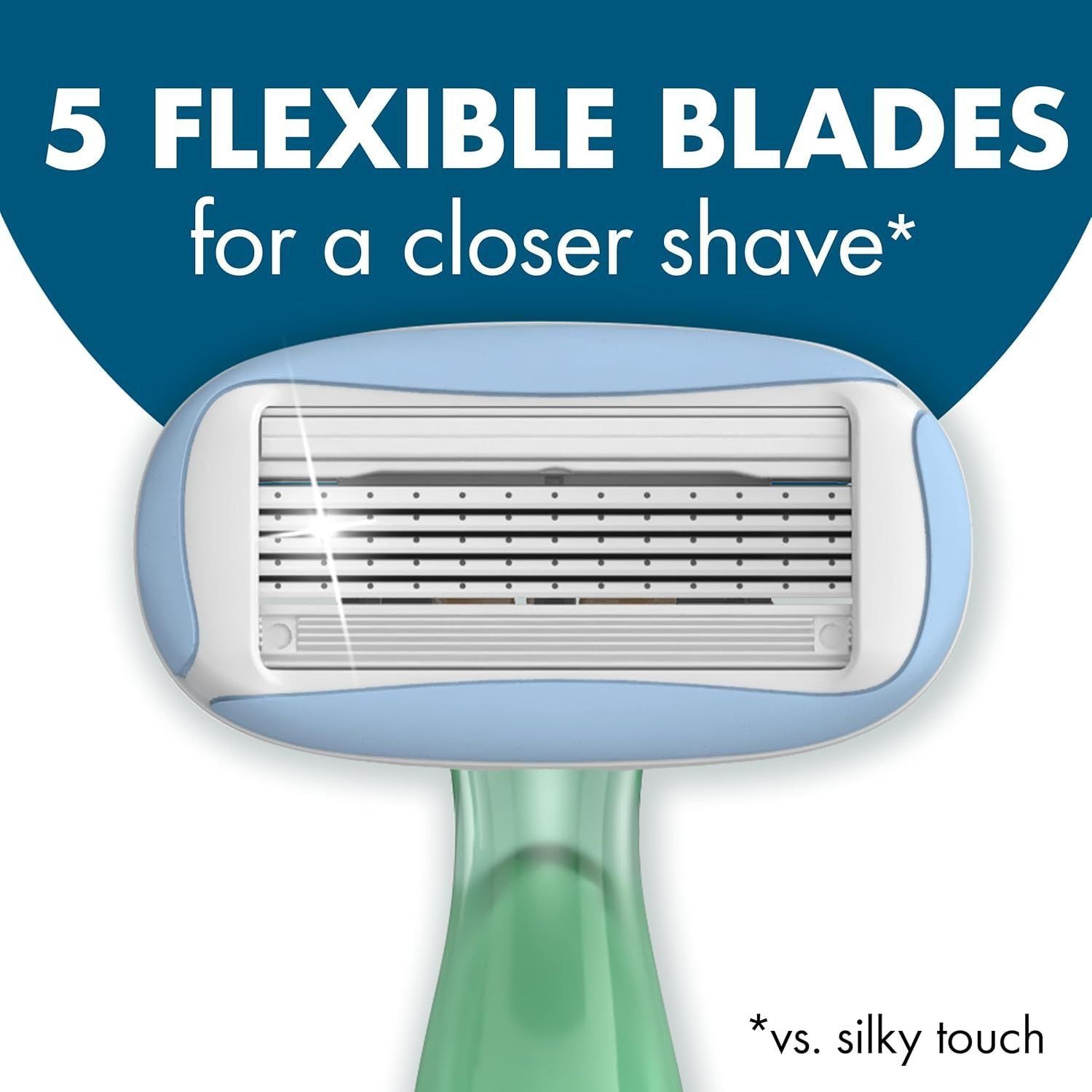 Bic Soleil Escape 5-Blade Jasmine & Eucalyptus Scented Women's Razor, 2 Pieces - Makkah Pharmacy