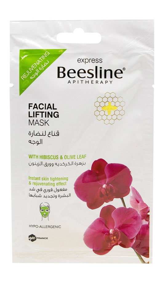 Beesline Apitherapy Hibiscus & Olive Leaf Facial Lifting Mask Serum, 25g - Makkah Pharmacy
